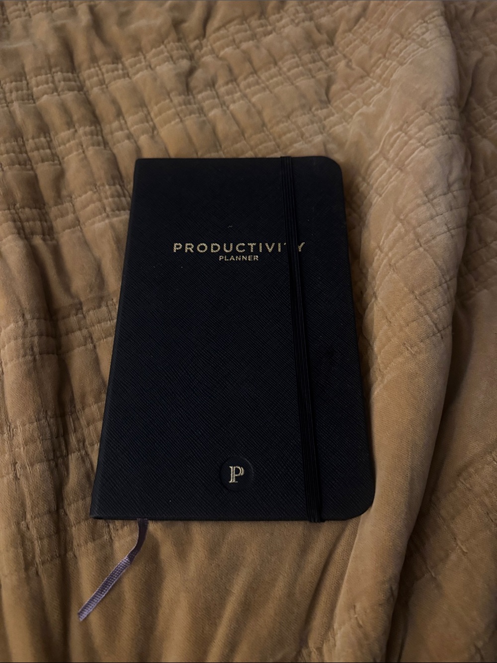 Productivity Planner - Black Hardcover Productivity Planner